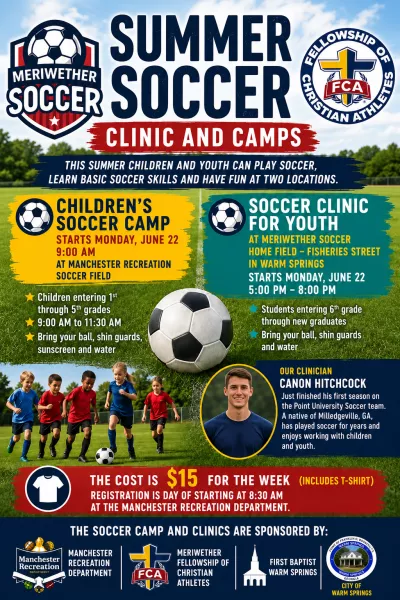 Soccer Camp June 22nd